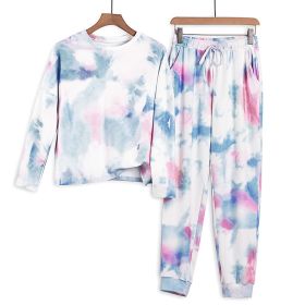 Two Piece Set Tracksuit Women Clothes (Option: Color-XXL)