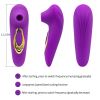 10 sucking and vibration modes; Automatic Women Vibrate Powerful ThrustinG Viberate Adult Toy for Women Pleasure Inch Smooth Bendable Silicone Wand wi