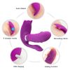 Adult Toy for Women Pleasure Licking Wearable Vibrator Smooth Flexible Silicone Wireless Remote Control Vibrating USB Rechargeable Massager for Woman